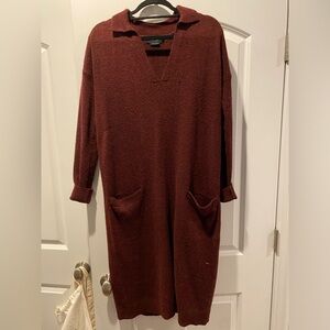 Hatch Maternity Sweater Dress, size small